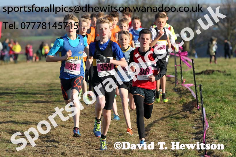 Boys under-13s Start Fitness HEHL, Aykley Heads, Durham. Photo: David T. Hewitson/Sports for All Pics